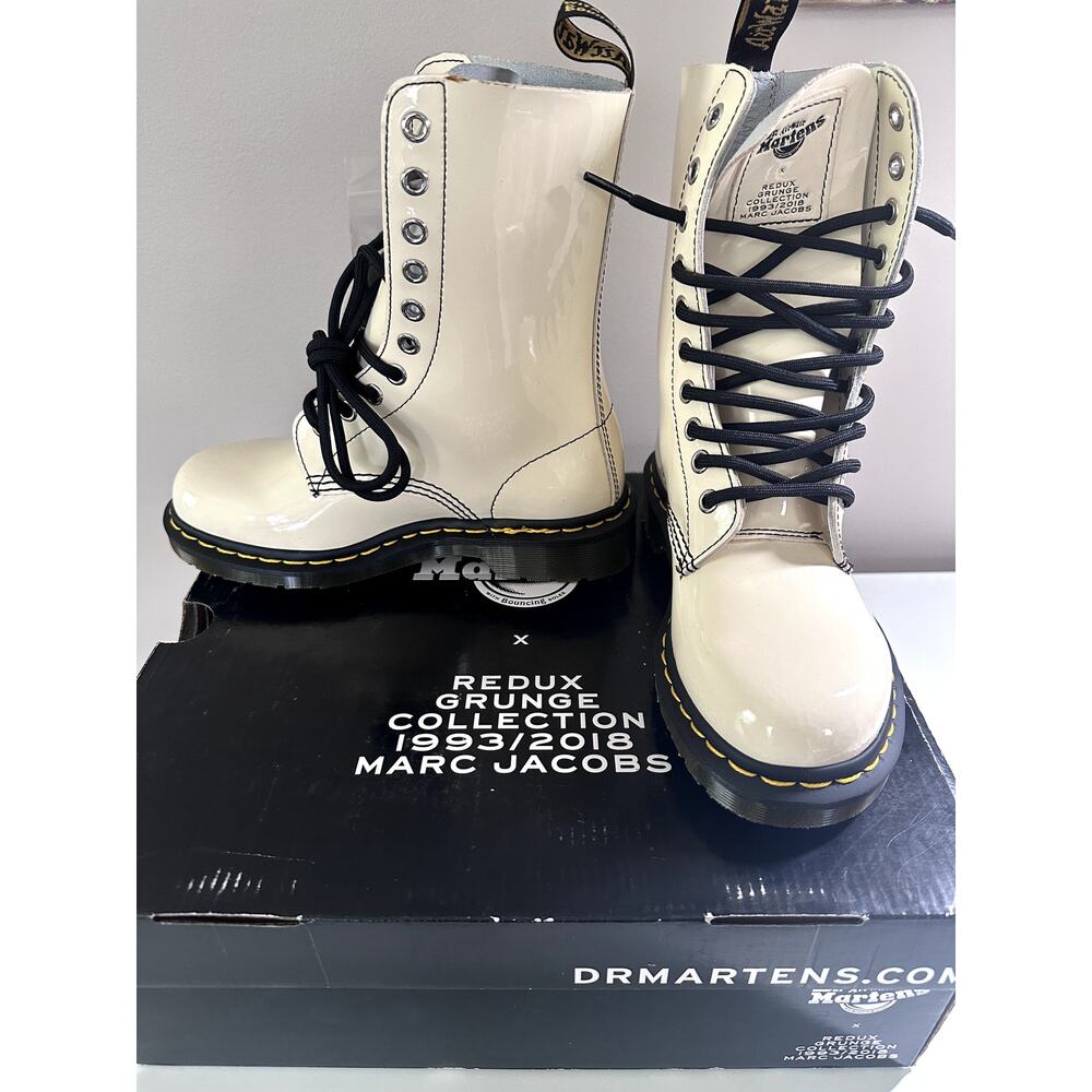 Dr Martens x Marc Jacobs AirWair Boots Limited Edition Grunge Collection Size 5 - Picture 2 of 7